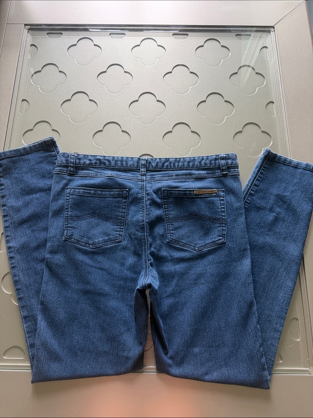 MICHAEL KORS Women's Mid-Rise Stretch Skinny Jeans Size 8 - Picture 2 of 15